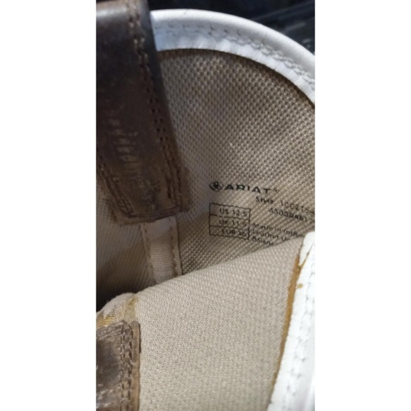 Ariat Girls‎ Twisted Tycoon cowgirl Boots Size  12.5 - Picture 4 of 4